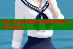 糖心vlog会员破解全攻略轻松畅享付费内容体验