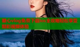 糖心vlog免费下载ios全攻略轻松享受精彩视频体验