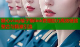 糖心vlog柚子猫link管理助力高效链接整合与精准引流