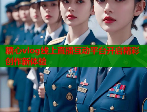 糖心vlog线上直播互动平台开启精彩创作新体验