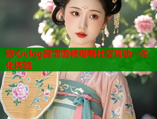 糖心vlog高清流畅观看社交互动一体化体验
