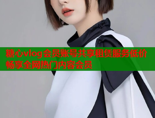 糖心vlog会员账号共享租赁服务低价畅享全网热门内容会员